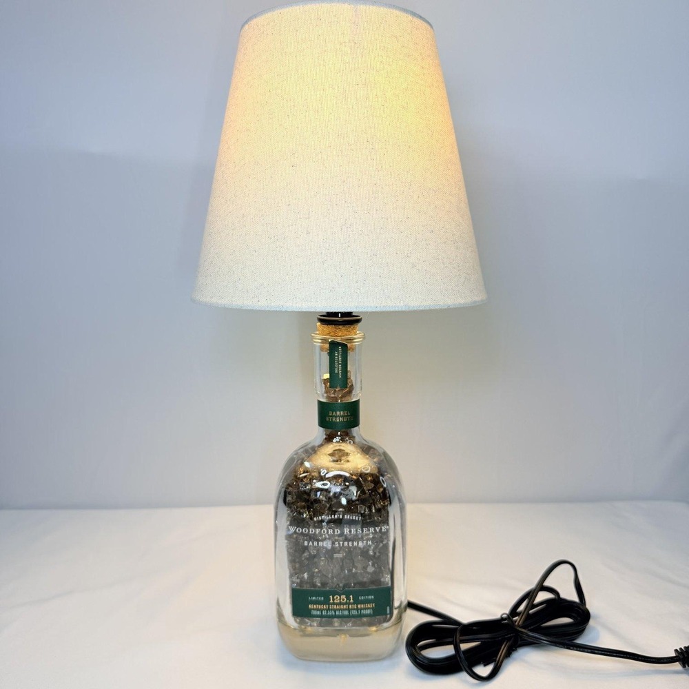 Woodford Reserve Bottle Lamp Barrel‎ Strength Rye 125.1 Edition Fathers Day